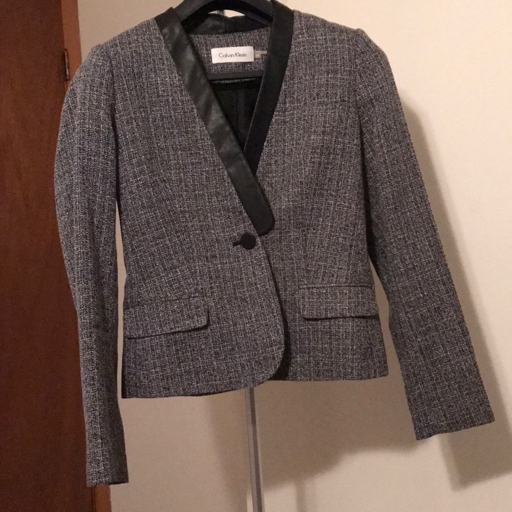 Calvin Klein female suit jacket.